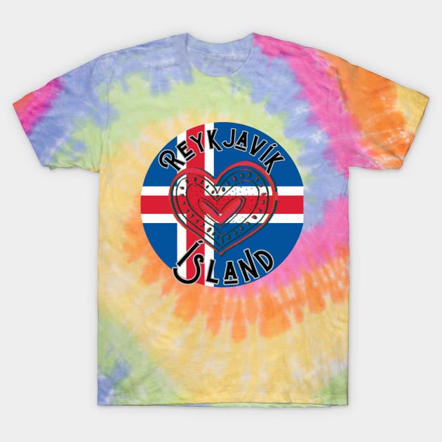 Reykjavik T-Shirt, Iceland T-Shirt, Island T-Shirt T-Shirt by SailorsDelight